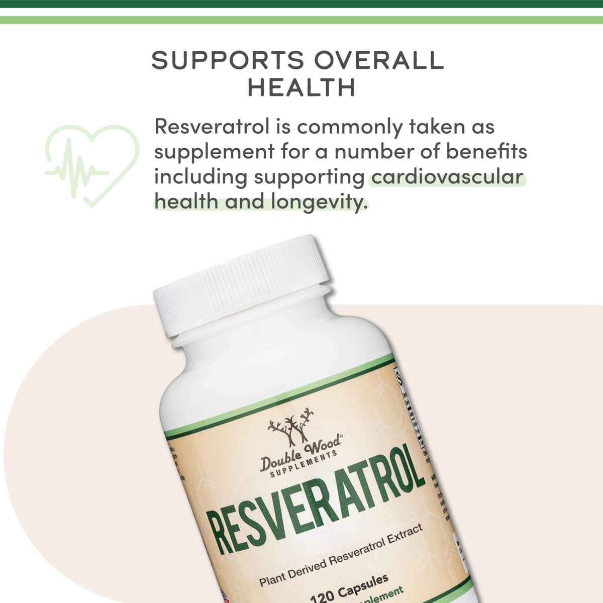 Resveratrol Supplement 500mg Per Serving, 120 Capsules (Resveratrol Polygonum Root Extract Providing 50% Trans Resveratrol) - PrimeBioHealth - canada supplements