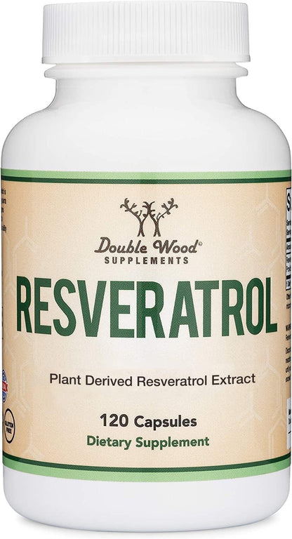 Resveratrol Supplement 500mg Per Serving, 120 Capsules (Resveratrol Polygonum Root Extract Providing 50% Trans Resveratrol) - PrimeBioHealth - canada supplements