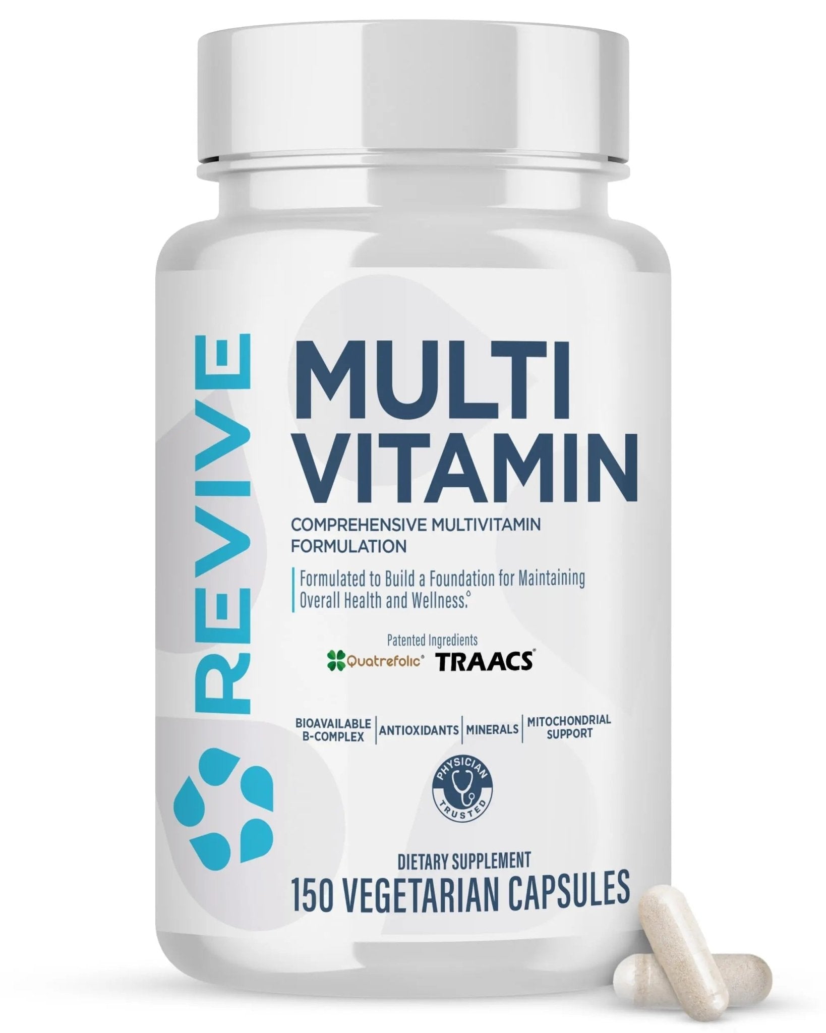 Revive MD Multi-Vitamin Supplement for Men & Women – Daily Multivitamin Supports Energy, Immunity & Overall Health with Essential Vitamins - PrimeBioHealth - canada supplements