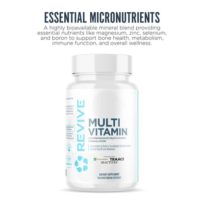 Revive MD Multi-Vitamin Supplement for Men & Women – Daily Multivitamin Supports Energy, Immunity & Overall Health with Essential Vitamins - PrimeBioHealth - canada supplements