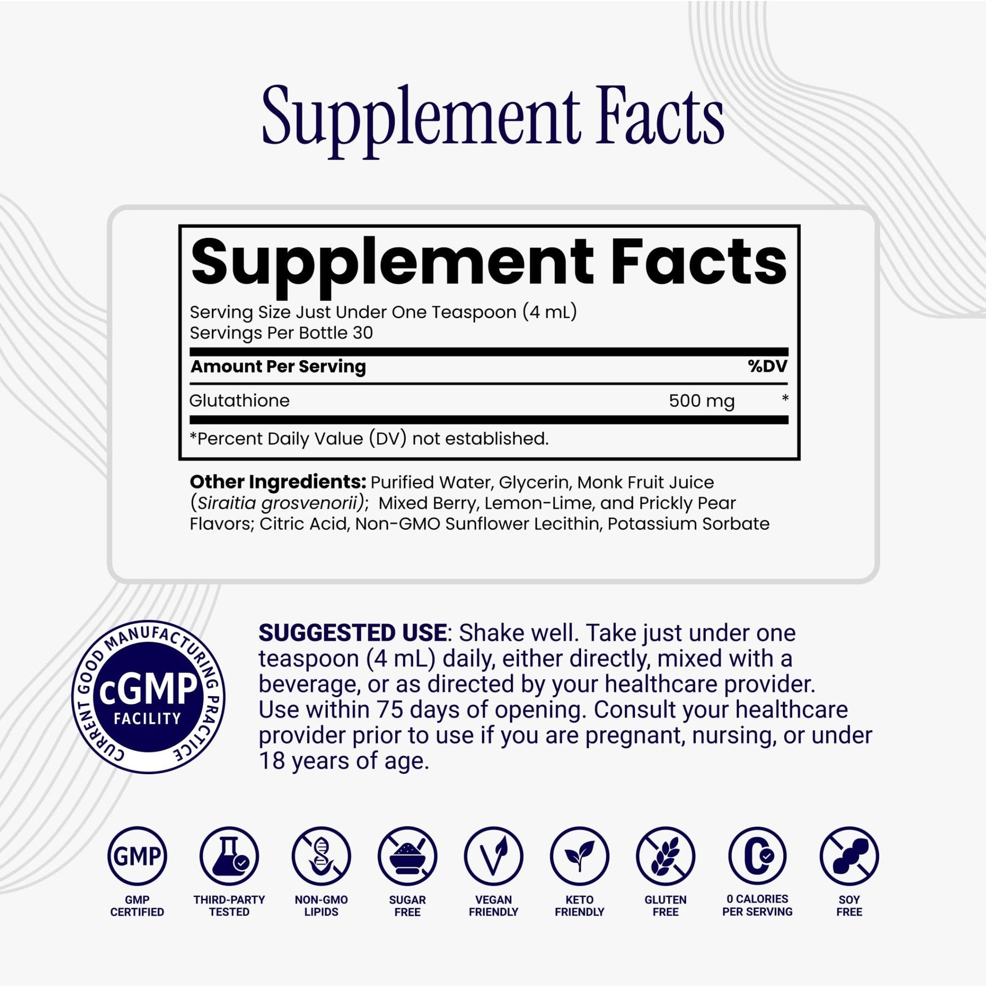 Rho Nutrition Liposomal Glutathione - Ultra High Absorption Liquid Glutathione Supplement - Supports Natural Detoxification, Immune System, Skin Health - PrimeBioHealth - canada supplements