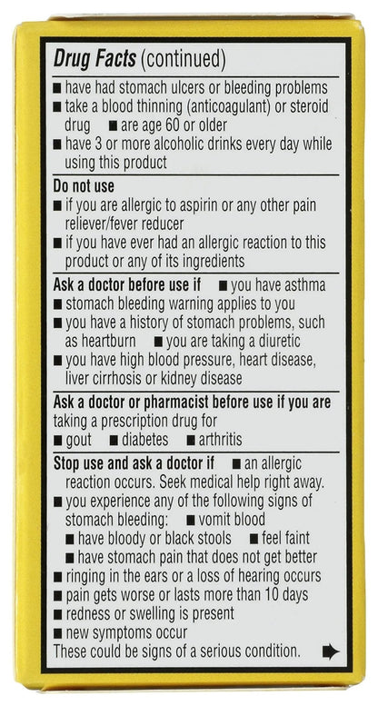 Rite Aid Aspirin Enteric Tablets, 81 mg Aspirin - 120 ct, Low Dose Aspirin | NSAID | Migraine Relief Products | Safety Coated | Enteric Coated Aspirin Regime (Package May Vary) - PrimeBioHealth - canada supplements