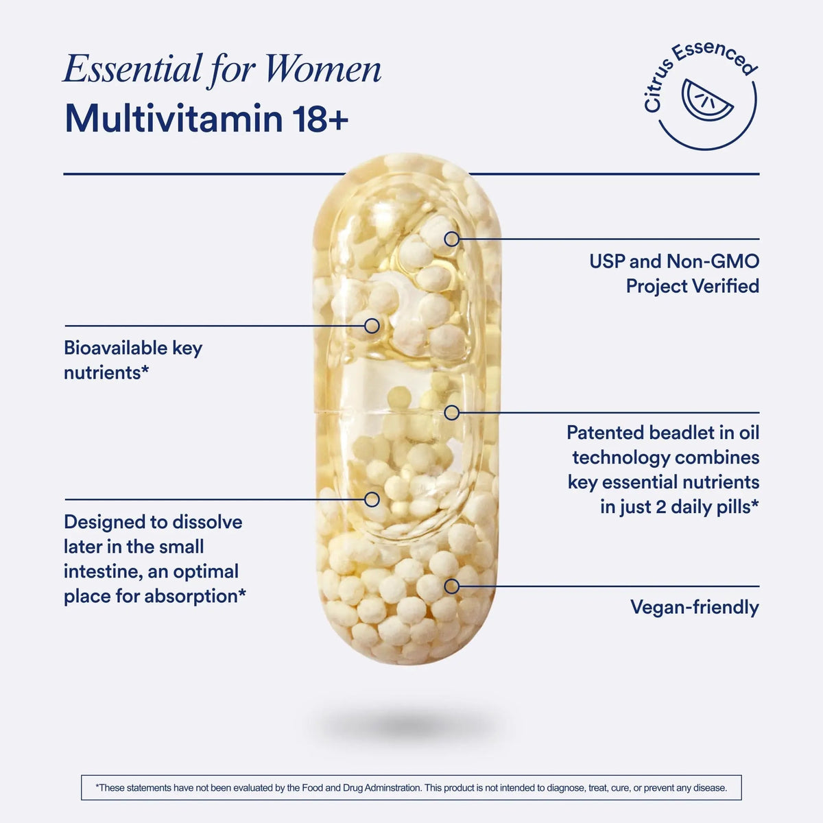 Ritual Multivitamin for Women 18+ with Vitamin D3 for Immune Support*, Vegan Omega 3 DHA, B12, Iron - PrimeBioHealth - canada supplements