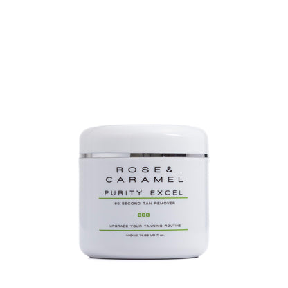 Rose & Caramel Purity Excel 60 Second Miracle Express Self Tan Remover & Exfoliating Tan Eraser Body Scrub 14.89 Fl Oz (440ml) - PrimeBioHealth - canada supplements