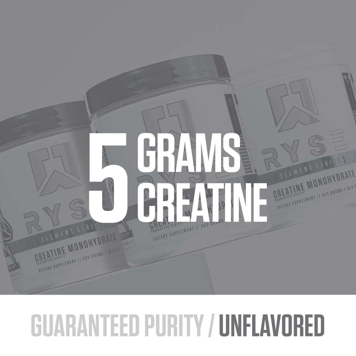 RYSE Creatine Monohydrate Powder - Unflavored - Supports Men & Women Lean Muscle Growth, Strength, Power, and Endurance - Helps Reduce Fatigue - PrimeBioHealth - canada supplements