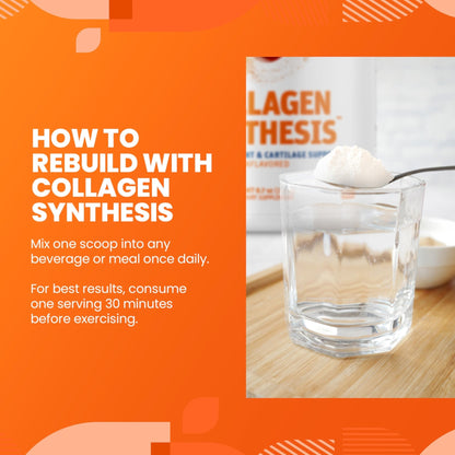 SaltWrap Collagen Synthesis - Collagen Peptides for Joints with Fortigel, Tendoforte, Best Collagen Powder for Tendons, Ligaments - PrimeBioHealth - canada supplements