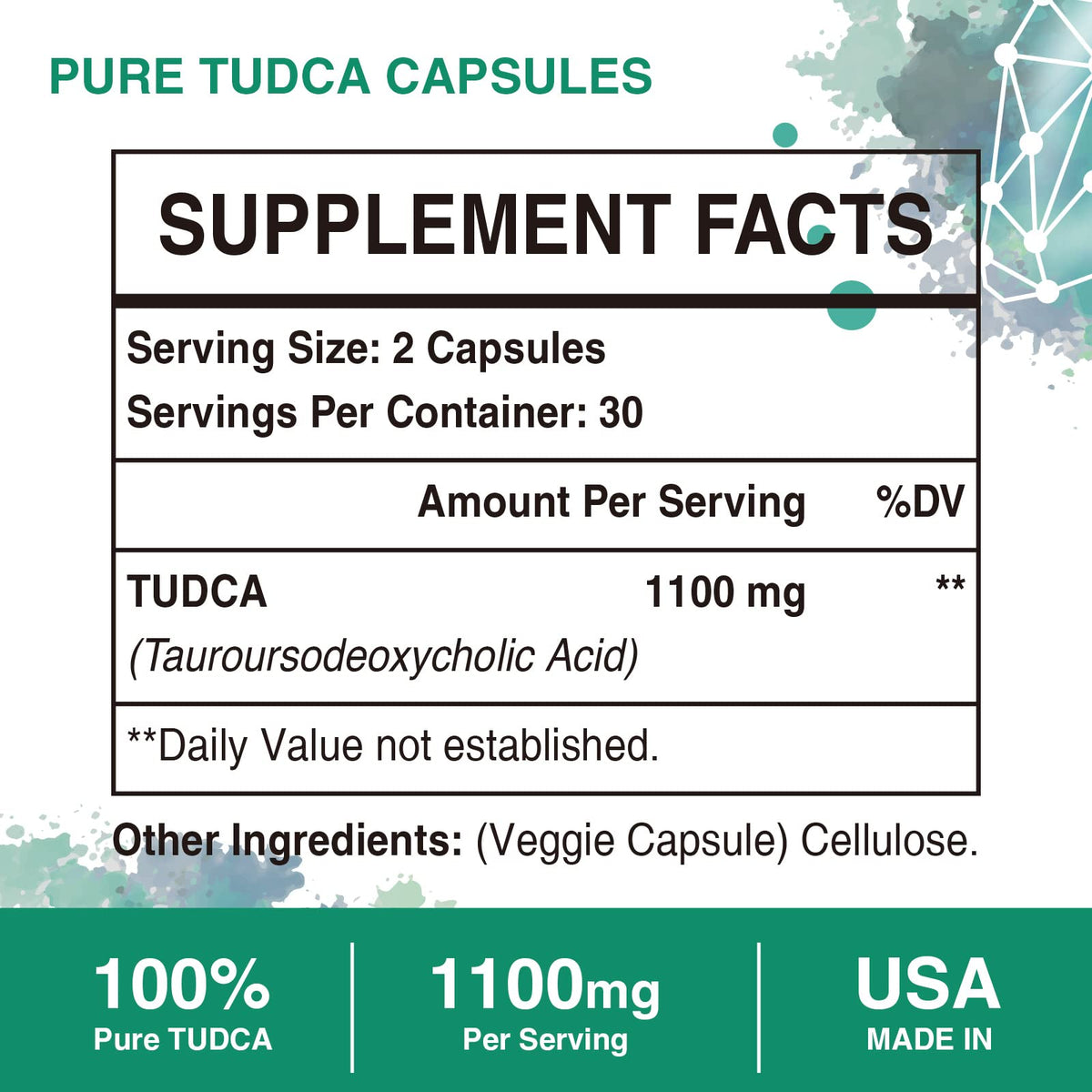 Sambugra TUDCA Liver Supplements 1100mg, 3rd Party Tested Ultra Strength Bile Salt TUDCA Supplement, Liver Support for Detox - PrimeBioHealth - canada supplements