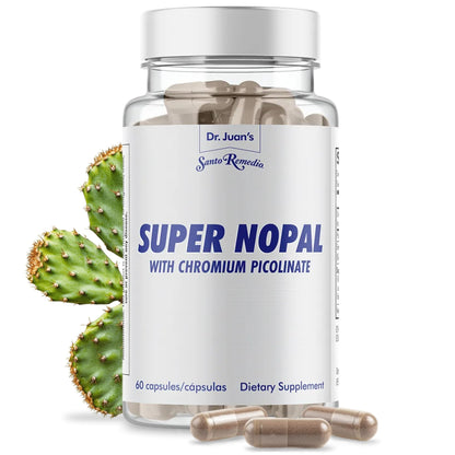 Santo Remedio Super Nopal, Exclusive Formula with Nopal, Gurmar (Gymnema Silvestre), - PrimeBioHealth - canada supplements