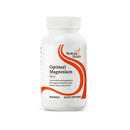 Seeking Health Optimal Magnesium - Mineral Supplement Aids Optimal Magnesium Absorption - Bioavailable Forms of Magnesium for Energy, - PrimeBioHealth - canada supplements