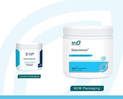SFI Health Klaire Labs Galactomune Powder - Prebiotic Beta-Glucan & Galactooligosaccharides Immune Support (30 Servings, 150 Grams) - PrimeBioHealth - canada supplements