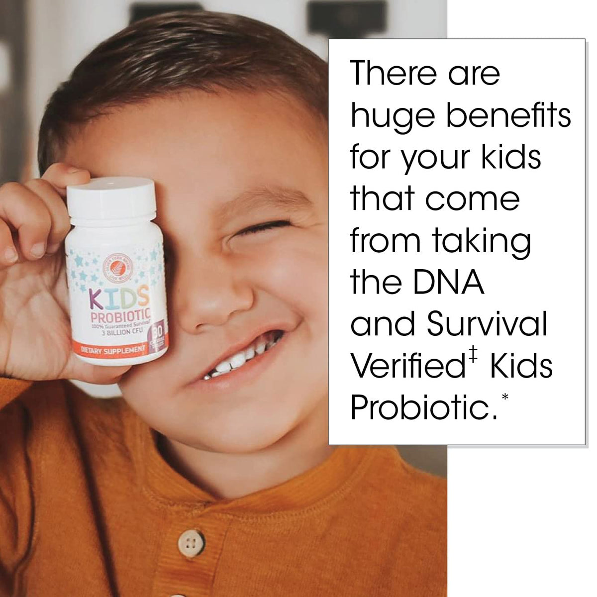 Silver Fern Brand Family Probiotics - Ultimate Adult Probiotic (1 Bottle = 60 Capsules) Plus Ultimate Children's Probiotic for Kids (1 Bottle = 30 Chewables) - Gut Health & Microbiome Support - PrimeBioHealth - canada supplements