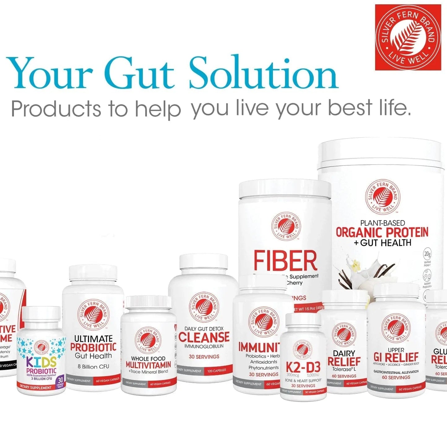 Silver Fern Vitamin K2-D3 Supplement Brand - Natural, Non-Synthetic - K2-7 as Menaquinone-7 (MK-7) - D3 as cholecalciferol - PrimeBioHealth - canada supplements