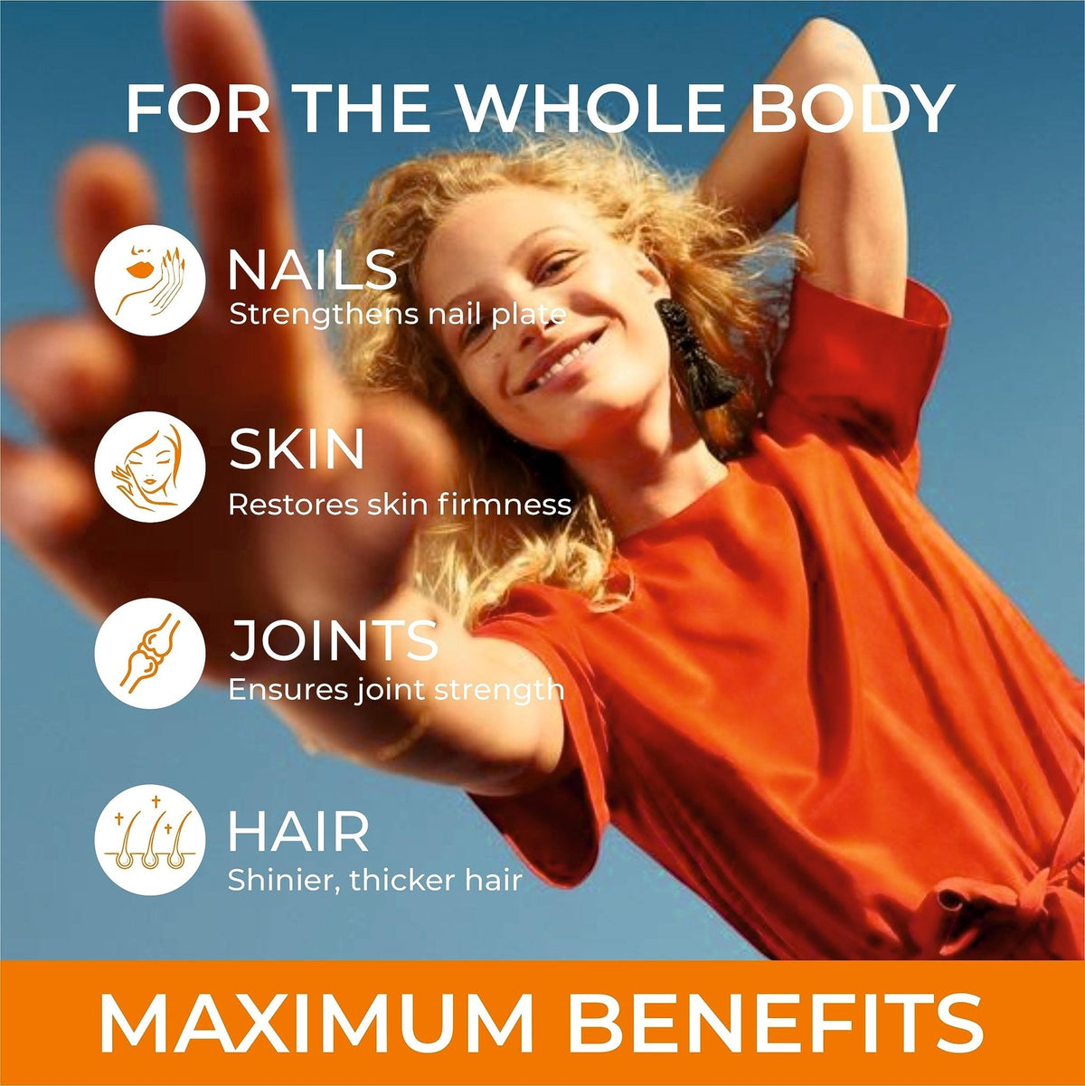 SIRUNES Fish Collagen Peptides Capsules – 100 Capsules | Fish Collagen Peptides | Supports Hair, Skin, Nails, Joints & Bones - PrimeBioHealth - canada supplements