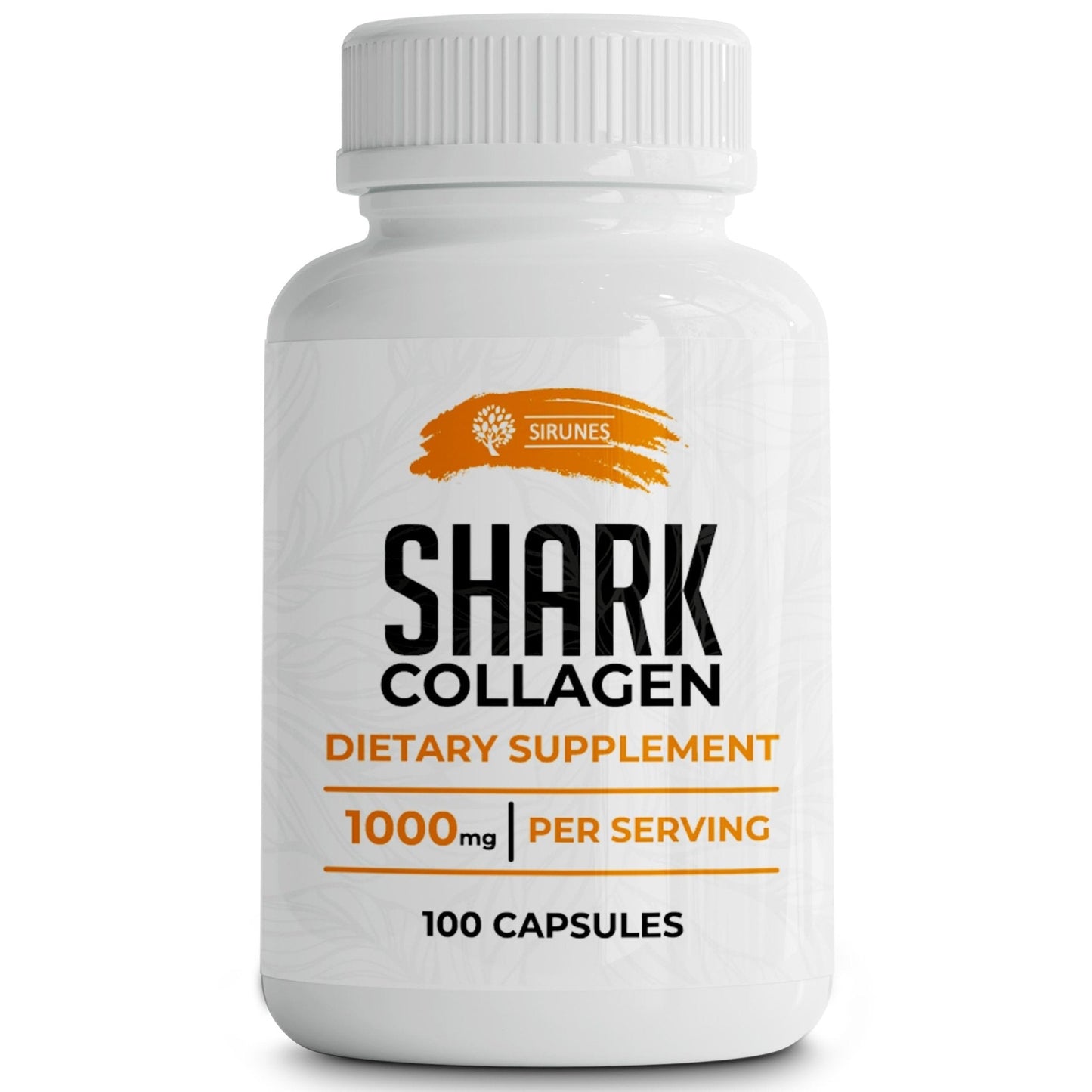 SIRUNES Fish Collagen Peptides Capsules – 100 Capsules | Fish Collagen Peptides | Supports Hair, Skin, Nails, Joints & Bones - PrimeBioHealth - canada supplements