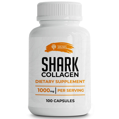 SIRUNES Fish Collagen Peptides Capsules – 100 Capsules | Fish Collagen Peptides | Supports Hair, Skin, Nails, Joints & Bones - PrimeBioHealth - canada supplements