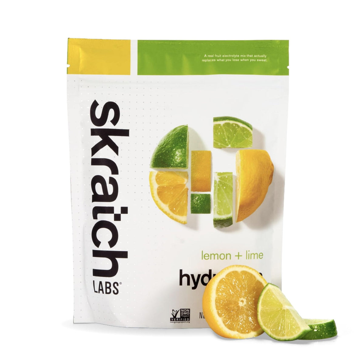 Skratch Labs Hydration Sports Drink Mix – Real‑Fruit Electrolyte Powder for Fast Hydration & Endurance | Lemon & Lime | 20 Servings | Vegan, Non‑GMO, Clean Ingredients - PrimeBioHealth - canada supplements