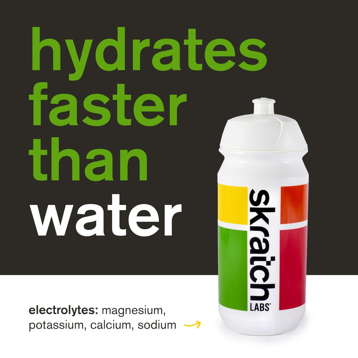 Skratch Labs Hydration Sports Drink Mix – Real‑Fruit Electrolyte Powder for Fast Hydration & Endurance | Lemon & Lime | 20 Servings | Vegan, Non‑GMO, Clean Ingredients - PrimeBioHealth - canada supplements