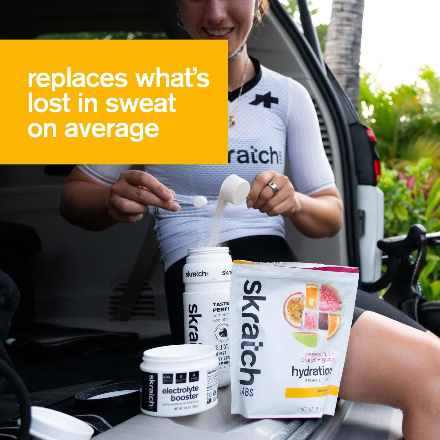Skratch Labs Hydration Sports Drink Mix – Real‑Fruit Electrolyte Powder for Fast Hydration & Endurance | Passion Fruit Orange Guava | 20 Servings | Vegan, - PrimeBioHealth - canada supplements