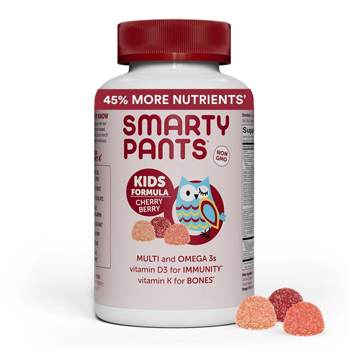SmartyPants Kids Multivitamin Gummies: Omega 3 Fish Oil (EPA/DHA), Vitamin D3, C, Vitamin B12, B6, A, K & Zinc for Immune Support - PrimeBioHealth - canada supplements