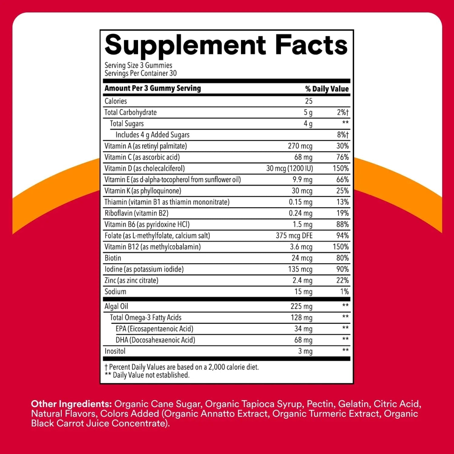 SmartyPants Multivitamin for Men & Women - Improved Formula: Multivitamin Gummies with Omega 3 (DHA/EPA) - PrimeBioHealth - canada supplements