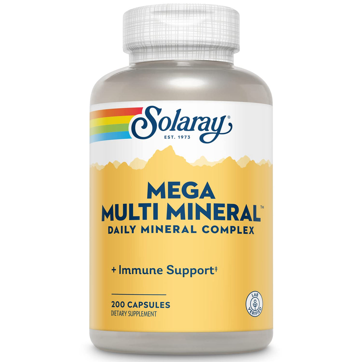 Solaray Mega Multi Mineral | 200 Capsules - PrimeBioHealth - canada supplements
