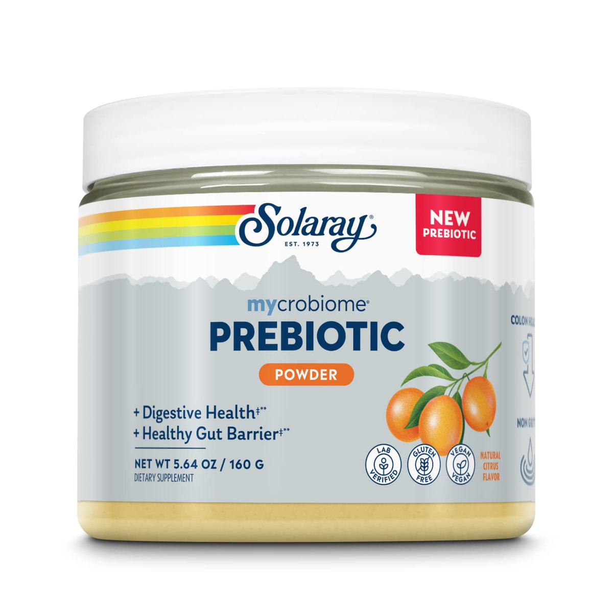 SOLARAY Mycrobiome Prebiotic Powder, Prebiotics for Women and Men, Digestive Nutritional Supplements for Colon and Gut Health, Easy-to-Mix, Non-Bloating Formula, - PrimeBioHealth - canada supplements