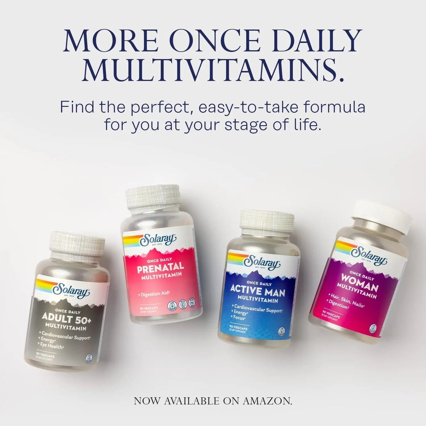 SOLARAY Once Daily Active Man Multivitamin - Cellular Energy and Immune Support Supplement w/Vitamin D, Vitamin C, B12, B6, Zinc, Lutein - PrimeBioHealth - canada supplements