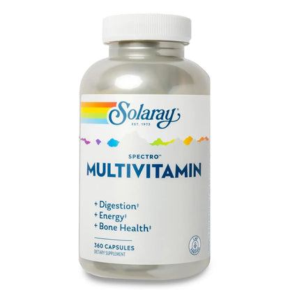 SOLARAY Spectro Multivitamin with Iron - Multi Vitamin with Calcium, Magnesium, Energizing Greens, Herbs & Digestive Enzymes - PrimeBioHealth - canada supplements