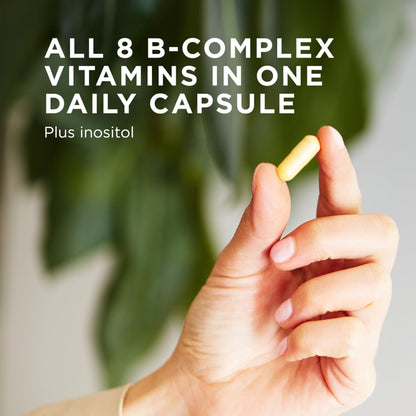 Solgar B-Complex "100", 100 Vegetable Capsules - Nervous System Support - Supports Energy Metabolism - Non-GMO, Vegan, Gluten Free, Dairy Free, Kosher - 100 Servings - PrimeBioHealth - canada supplements