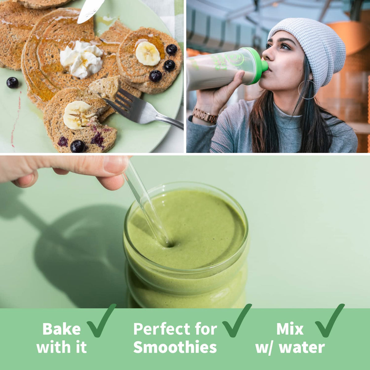 Sprout Living Epic Protein, Plant Based Protein & Superfoods Powder, Vanilla Lucuma Powder | 20 Grams Organic Protein Powder, Vegan, Non Dairy, Non-GMO, Gluten Free, Low Sugar (1 Pound, 12 Servings) - PrimeBioHealth - canada supplements