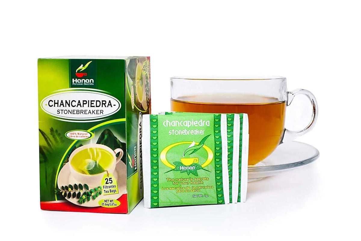 Stone Breaker Chanca Piedra Herbal Tea - 100% Naural from Peru ( 25 Tea Bags ) Natural Kidney Cleanse & Gallbladder Stones Support– Detoxify Urinary Tract, Flush Impurities, Clear Urinary System - PrimeBioHealth - canada supplements