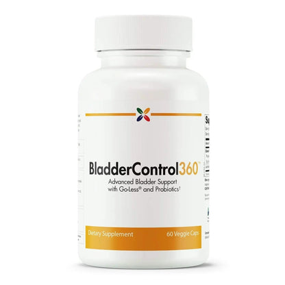 Stop Aging Now - BladderControl360 Formula - Bladder Control Support - Go-Less & Probiotics - Urinary Health Probiotic Supplement - Lactobacillus Rhamnosus, Pumpkin Seed & Soy Germ Extracts - 60 Vcaps - PrimeBioHealth - canada supplements