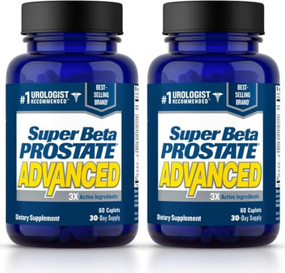 SUPER BETA PROSTATE Advanced – Promote Sleep, Support Bladder Emptying. Prostate Support Supplement for Men's Health with Beta Sitosterol - PrimeBioHealth - canada supplements