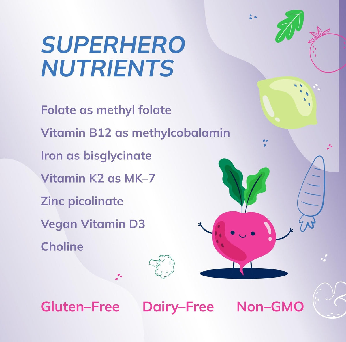Super Mini-Multi - Children's Multivitamin Swallowable Capsules with Methyl Folate, Methyl B12 and Coenzyme B Vitamins for Growth - PrimeBioHealth - canada supplements