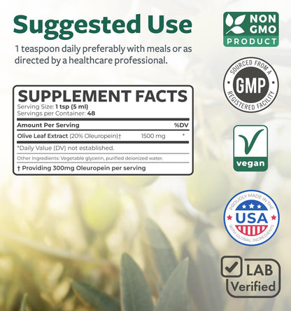 Super Strength Olive Leaf Extract Capsules - Vegan Non-GMO 750mg Olive Extract with 20% Oleuropein Antioxidant Supplement for Immunity Skin and Heart Health Support - Made in The USA (2 Month Supply) - PrimeBioHealth - canada supplements
