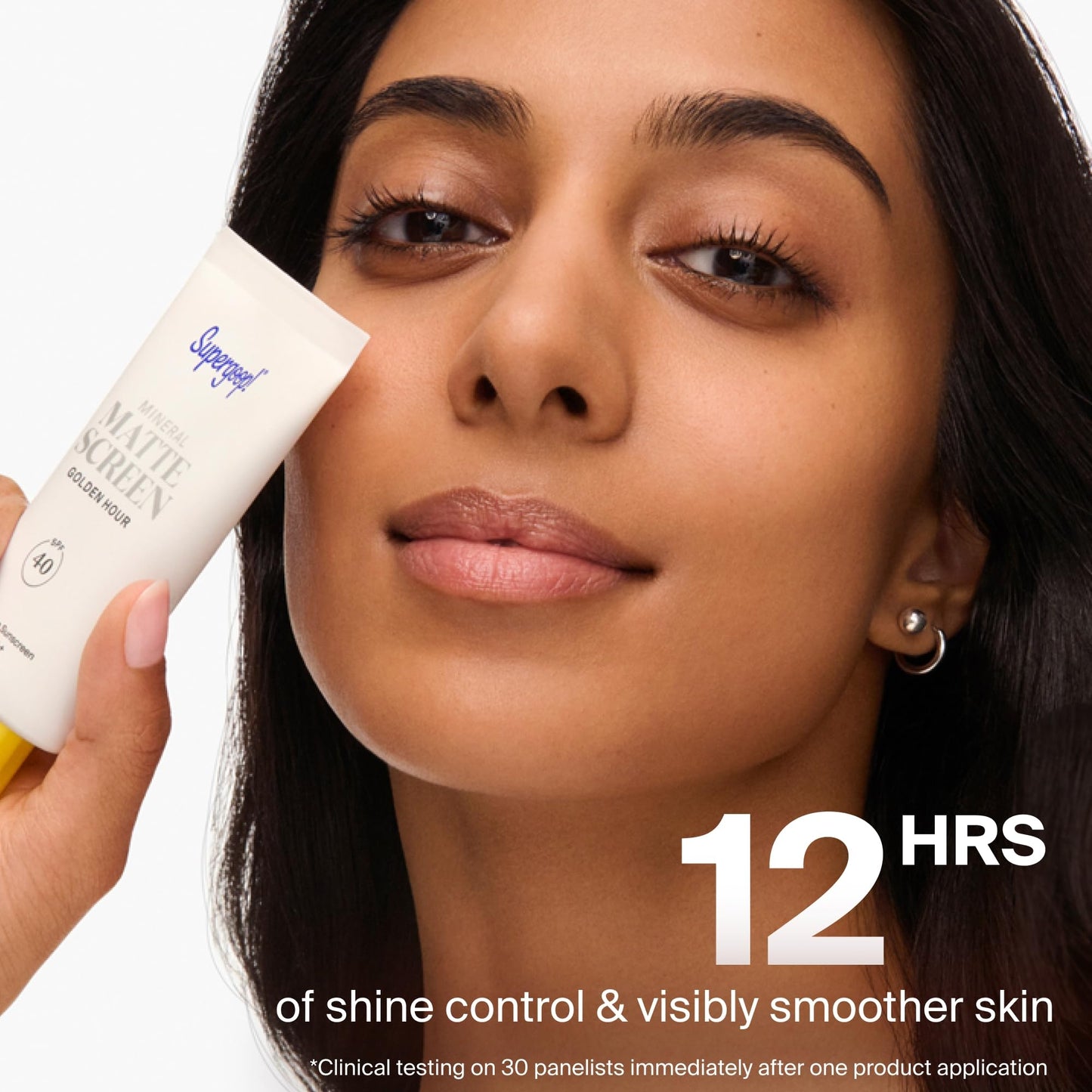 Supergoop! Mineral Mattescreen (SPF 40) - 45 mL - Mineral, Oil-Free Broad Spectrum Sunscreen - Smooths Skin’s Appearance - PrimeBioHealth - canada supplements