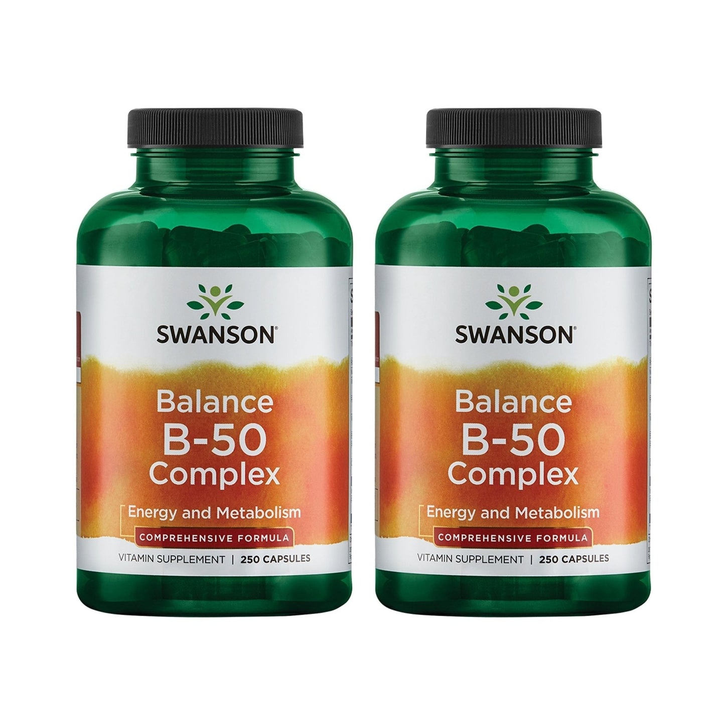Swanson Balance B-50 High-Potency B Vitamin Complex for Busy Adults Seeking Immune, Heart, and Nervous System Support (250 Capsules) - PrimeBioHealth - canada supplements