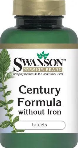 Swanson Century Formula Multivitamin Without Iron 130 Tabs - PrimeBioHealth - canada supplements