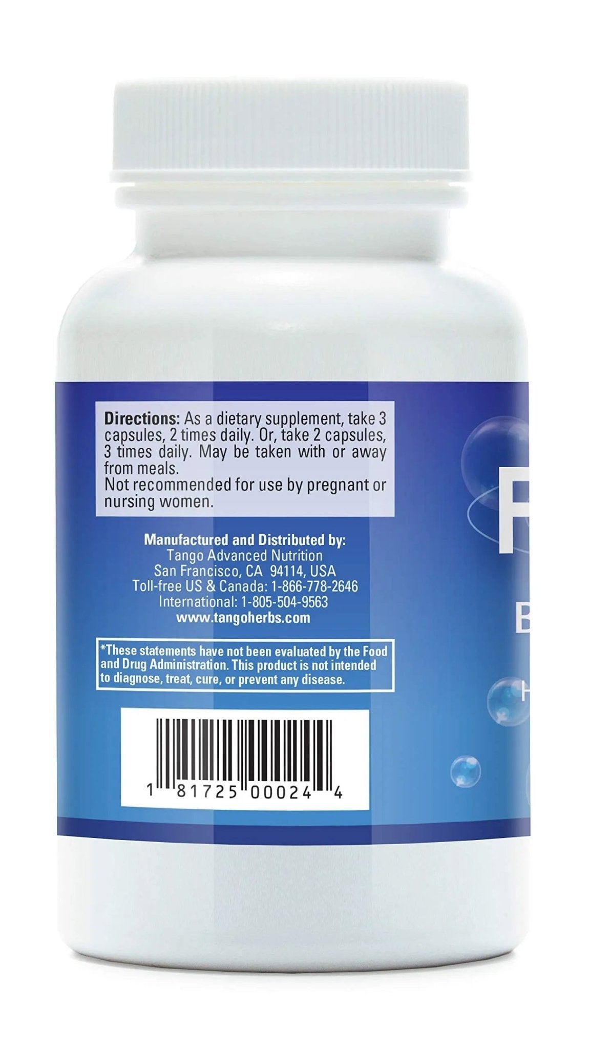 Tango FloControl Natural Bladder Support Supplement Promotes Healthy Bladder Control and Comfort (180 Vegetarian Capsules) - PrimeBioHealth - canada supplements