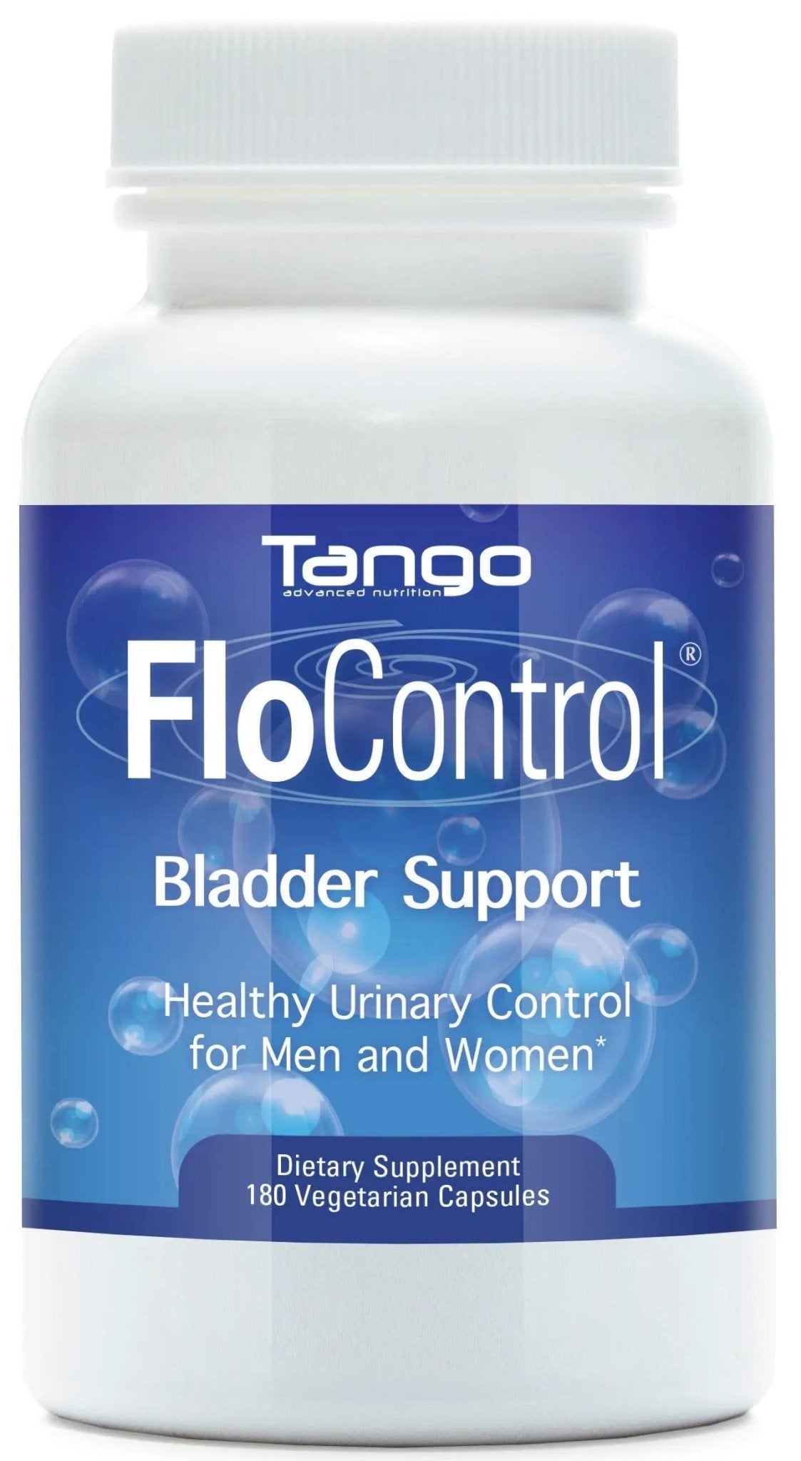 Tango FloControl Natural Bladder Support Supplement Promotes Healthy Bladder Control and Comfort (180 Vegetarian Capsules) - PrimeBioHealth - canada supplements