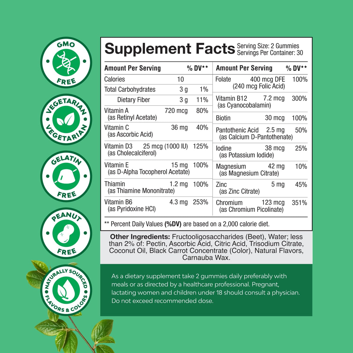 Teen Multivitamin Gummies 12-17 - Teen Boys & Girls Gummy Vitamins for Better Skin, Immune Strength, Mood & Energy Support - Teenage Girl & Boy Supplements - PrimeBioHealth - canada supplements