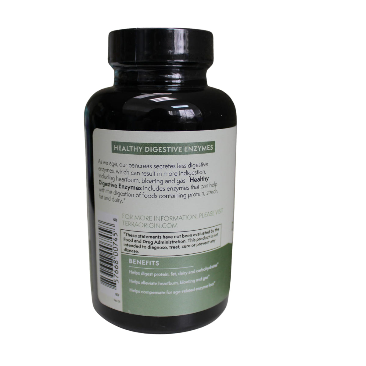 TERRA ORIGIN Digestive Enzymes with Probiotics & Prebiotics | 60 Capsules | Supports Digestive Gut Health | Non GMO, Gluten Free, - PrimeBioHealth - canada supplements