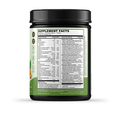 TERRA ORIGIN Healthy Greens Powder Supplement | Superfood Digestive Enzyme & Probiotic Blends | Immune, Gut, and Digestive Support for Women - PrimeBioHealth - canada supplements