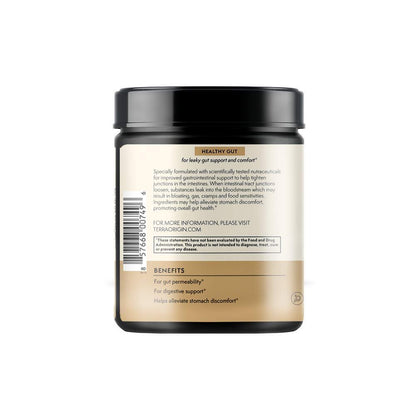 TERRA ORIGIN Healthy Gut Peach Banana | 30-Servings with L-Glutamine, Zinc, Glucosamine, Slippery Elm Bark, Marshmallow Root and More! - PrimeBioHealth - canada supplements