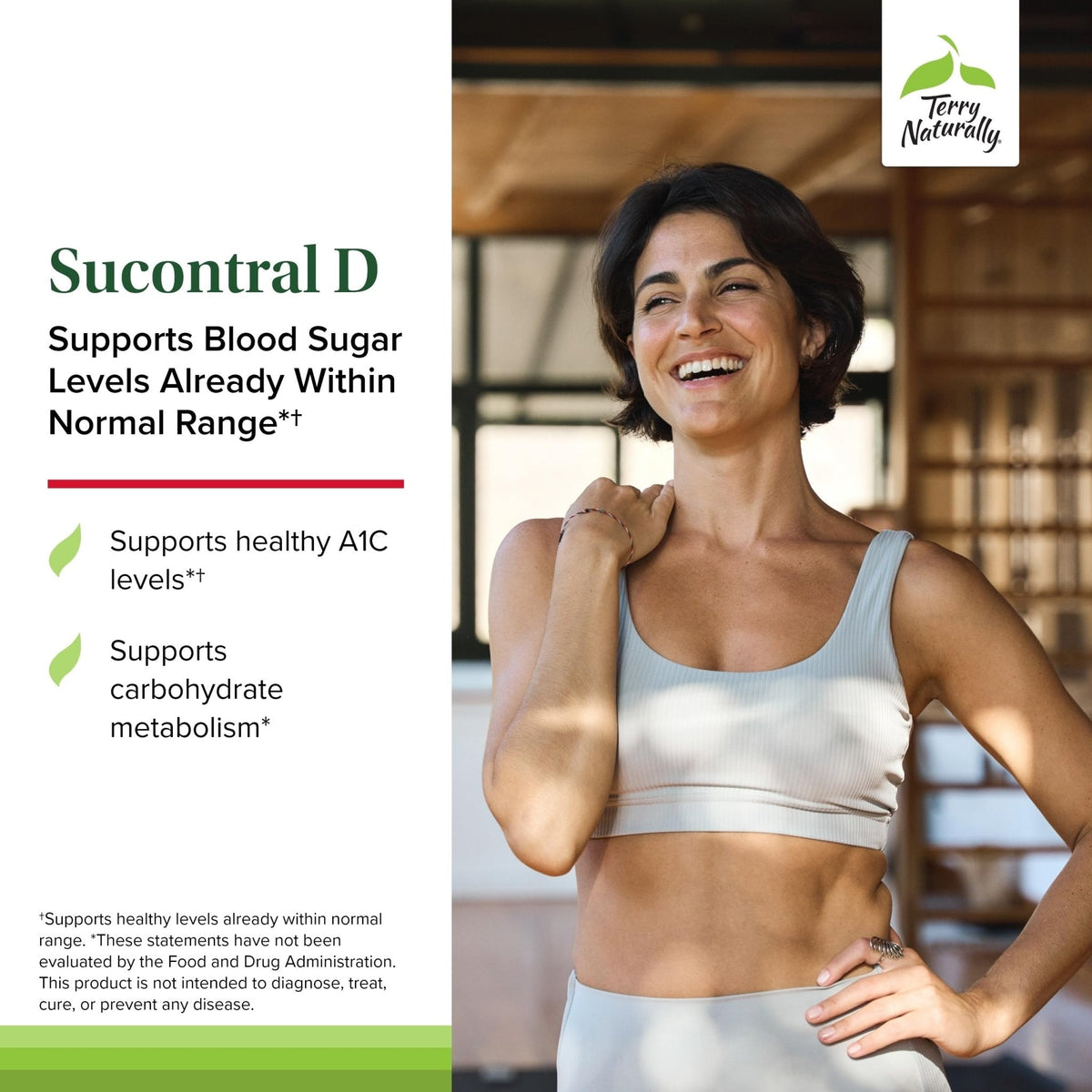 Terry Naturally Sucontral D - B-Complex & Folate Supplement - Carbohydrate Metabolism Support - Vitamin & Mineral Supplement with Zinc & Chromium - PrimeBioHealth - canada supplements