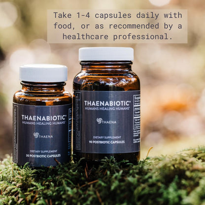 Thaena ThaenaBiotic Postbiotic - World's First Human-Derived Postbiotic Supplement - 30 Count - PrimeBioHealth - canada supplements