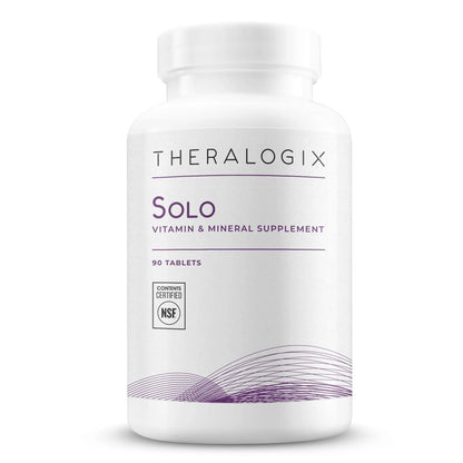 Theralogix Solo Multivitamin & Multimineral Supplement Without Iron - 90-Day Supply - Iron-Free Multivitamin - PrimeBioHealth - canada supplements