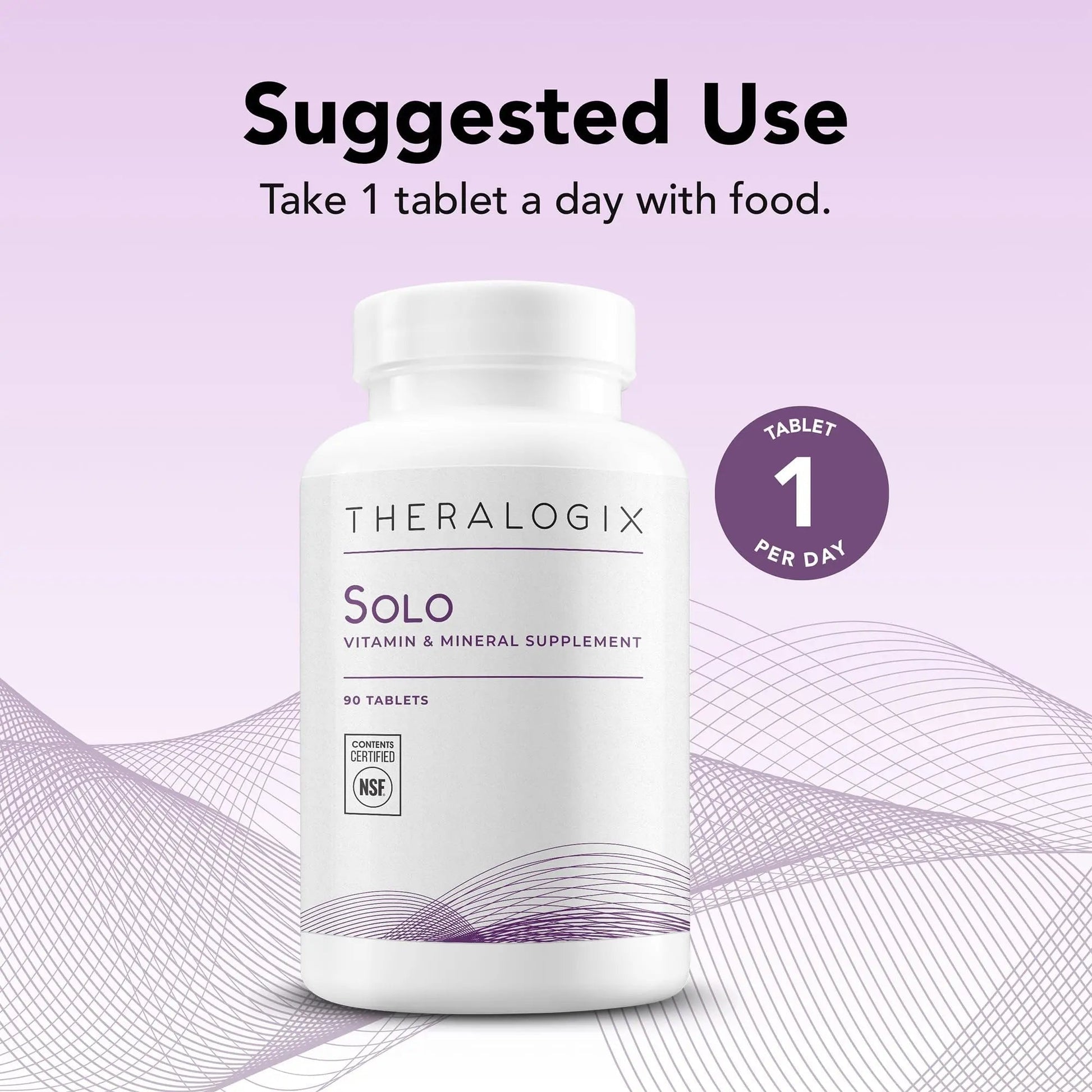 Theralogix Solo Multivitamin & Multimineral Supplement Without Iron - 90-Day Supply - Iron-Free Multivitamin - PrimeBioHealth - canada supplements