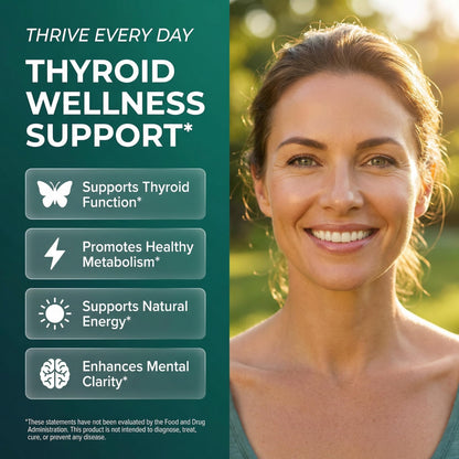 ThyroBloom Thyroid Support for Women Liquid Drops Iodine L-Tyrosine Selenium Copper Ashwagandha Zinc Kelp Bladderwrack Schisandra Guggul Turmeric Vitamin A D3 B12 - PrimeBioHealth - canada supplements