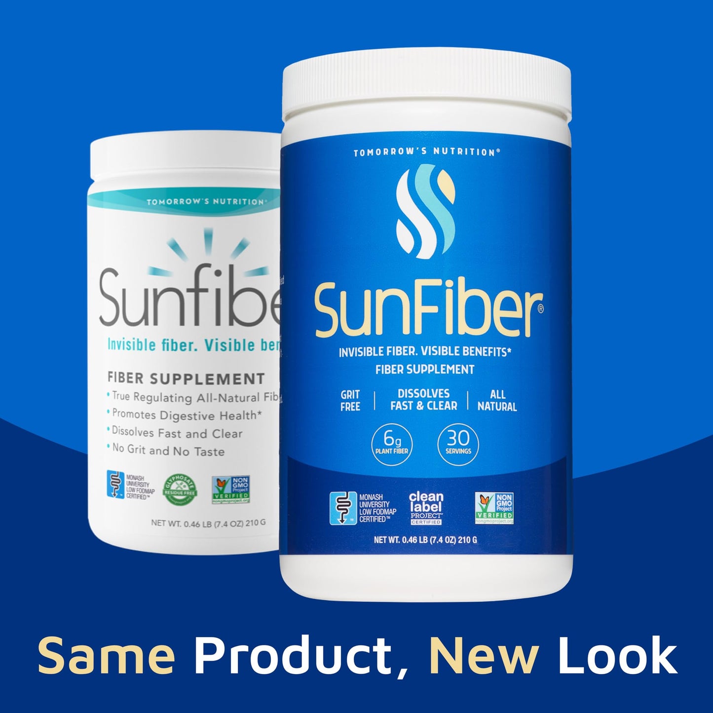 Tomorrow's Nutrition, Sunfiber, Prebiotic Fiber Supplement for Digestive Health, Low FODMAP, Gluten-Free, Unflavored, 30 Servings - PrimeBioHealth - canada supplements